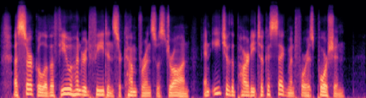 log-mel spectrogram