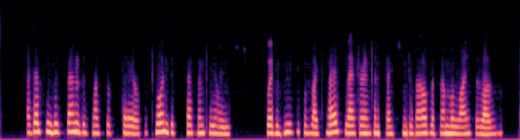 log-mel spectrogram