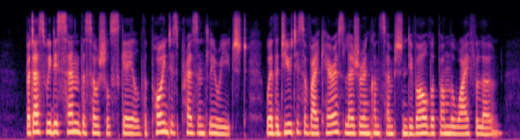 ground-truth log-mel spectrogram