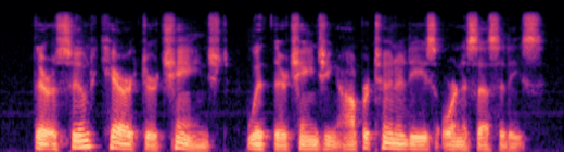 ground-truth log-mel spectrogram
