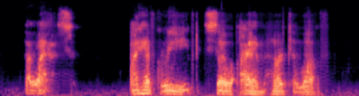 log-mel spectrogram