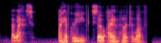 log-mel spectrogram